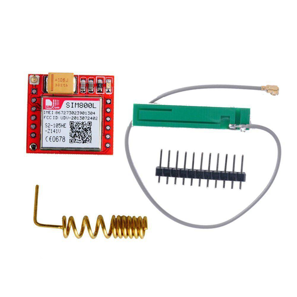 SIM800L GPRS GSM Module With Antenna And Micro SIM Slot For Arduino