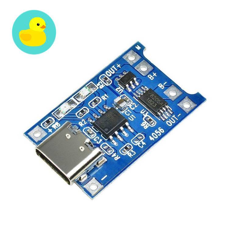 5V 1A USB TypeC Lithium Battery Charger TP4056 with Protection IC