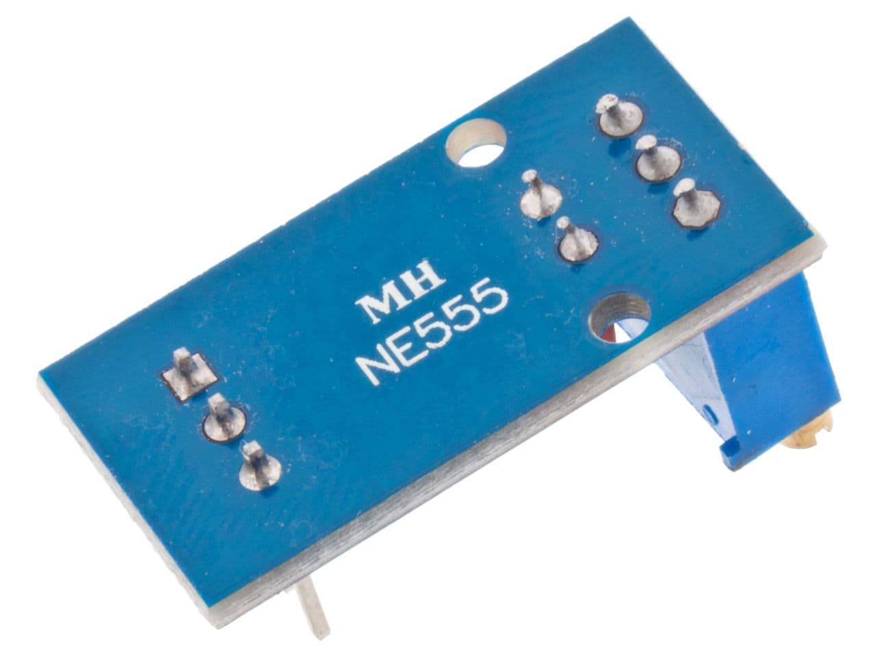 NE555 Clock Pulse Waveform Generator Module With Adjustable Frequency