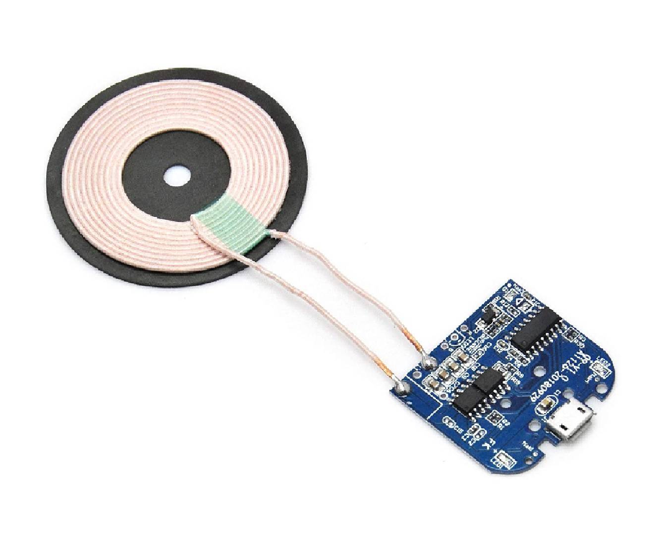 5W Wireless Charger Transmitter and Receiver Module With Charging Coil