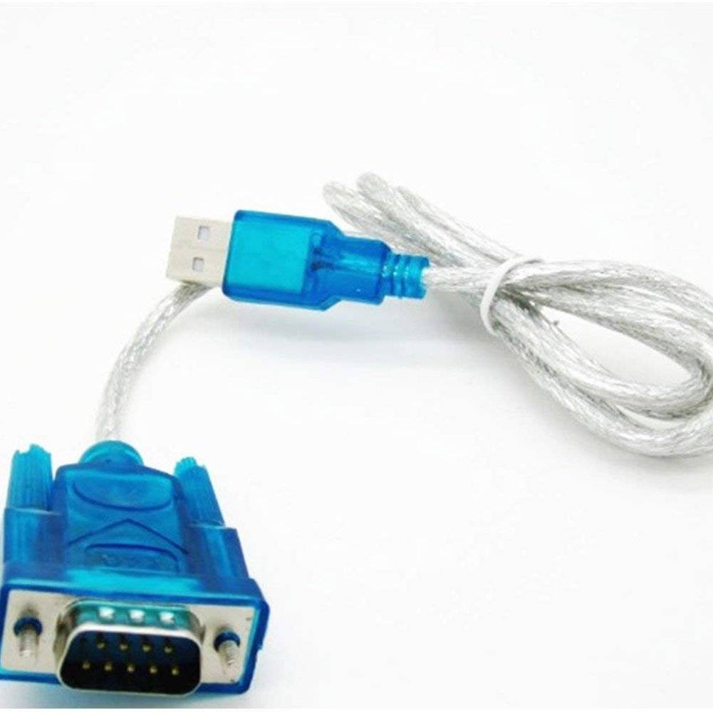 HL340 USB to RS232 Converter 9 Pin USB Serial COM Port Adapter Cable