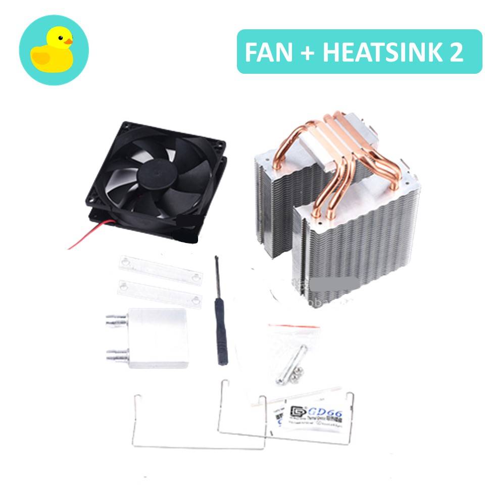 TEC112706 Industrial Peltier Thermoelectric Fan And Heat Sink DIY Kit