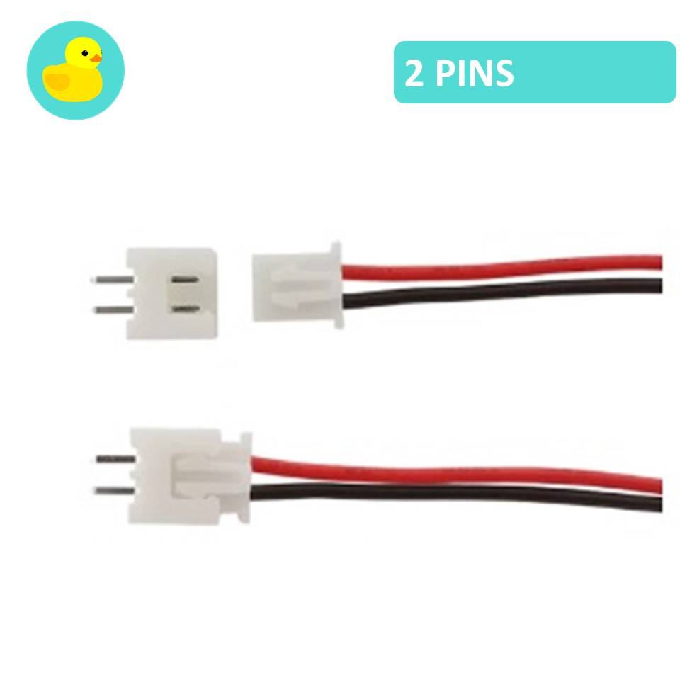 XH2.54 JST Single Connector Wire Cable Assembly 20cm With Mating Board